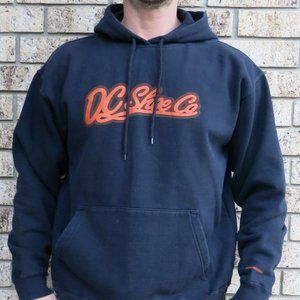 DC Vintage Skate Sweatshirt, Large, Navy Blue